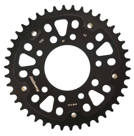 Kit de lant EK - Auriu lant 525 ZVX, X-Ring, pinion fata JT, foaie spate SUPERSPROX STEALTH pentru TRIUMPH America 865 2007-2015 - Img 4