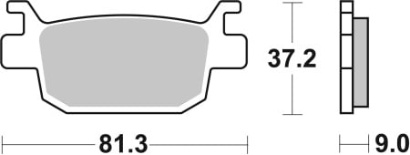 Placute de frana BREMBO 07064XS - Img 3
