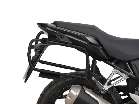 Set complet de cutii de aluminiu, SHAD TERRA NEGRU, 48L cutie centrala si 47L / 47L cutii laterale, incluzand kit de montaj si placa SHAD HONDA CB 500 X - Img 18