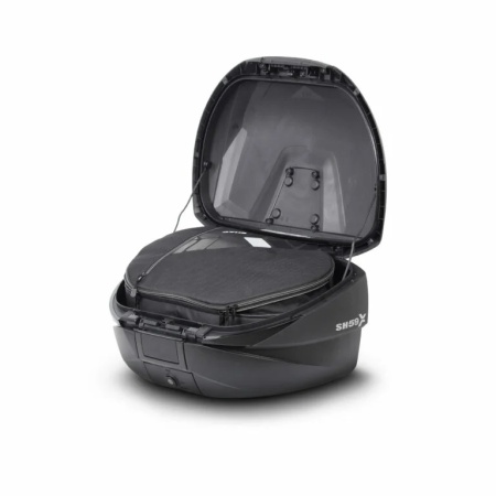 Top case SHAD SH59X D0B59200 negru cu capac de aluminiu (expandable concept) with PREMIUM SMART lock - Img 5