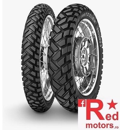 Anvelopa/cauciuc moto spate Metzeler ENDURO 3 SAHARA M+S TT Rear 140/80-18 70S - Img 2