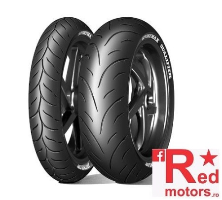 Anvelopa moto spate Dunlop Qualifier 180/55ZR17 R TL 73W TL - Img 2
