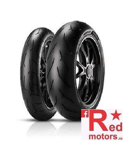 Anvelopa moto spate Pirelli DIABLO ROSSO CORSA (73W) TL Rear 180/55R17 W - Img 2