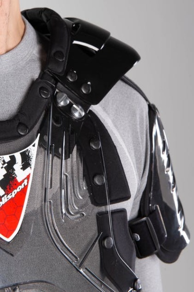 Chest Protector POLISPORT XP2 ADULT 8000300013 black/silver/black - Img 4