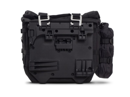 Complete set of SHAD TERRA TR40 adventure saddlebags and SHAD TERRA BLACK aluminium 48L topcase, including mounting kit SHAD HONDA NC 750 X - Img 4