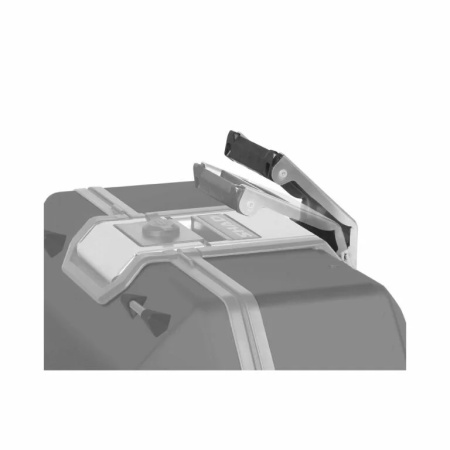 Cutie centrala aluminiu SHAD Terra TR37 D0TR37100B Editie Black - Img 6