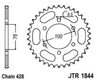 Foaie spate JT JTR 1844-43 43T, 428 - Img 2