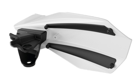 Handguard POLISPORT MX BULLIT 8308500026 with mounting system Red CR04 - Img 3