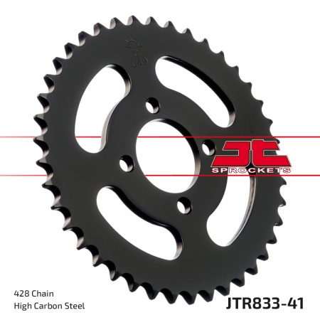 Kit de lant D.I.D Chain - Argintiu lant 420 D, Non-sealed, pinion fata JT, foaie spate JT pentru YAMAHA DT 80 MX 1983 - Img 6