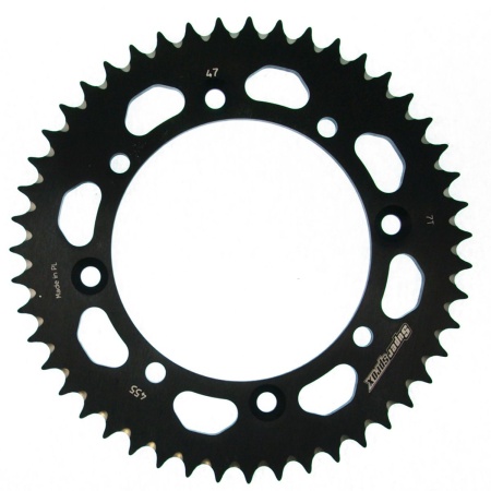 Kit de lant D.I.D Chain - Argintiu lant 420 D, Non-sealed, pinion fata SUPERSPROX, foaie spate SUPERSPROX pentru SUZUKI RM 65 2003-2005 - Img 4