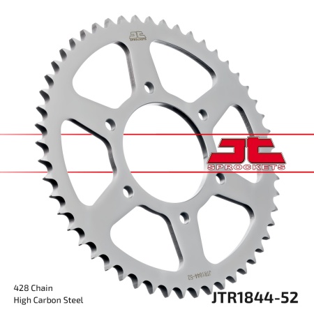 Kit de lant D.I.D Chain - Argintiu lant 428 VX, X-Ring, pinion fata JT, foaie spate JT pentru YAMAHA YZF-R 125 2019-2022 - Img 7