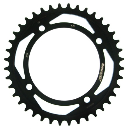 Kit de lant D.I.D Chain - Argintiu lant 520 VX, X-Ring, pinion fata JT cauciucat, foaie spate SUPERSPROX pentru YAMAHA XT 600 1987 - Img 4