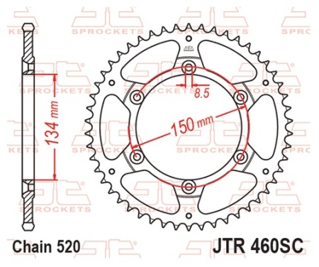 Kit de lant D.I.D Chain - Auriu lant 520 ERT, Non-sealed, pinion fata JT, foaie spate JT pentru KAWASAKI KX 250 2T 1990-1991 - Img 6