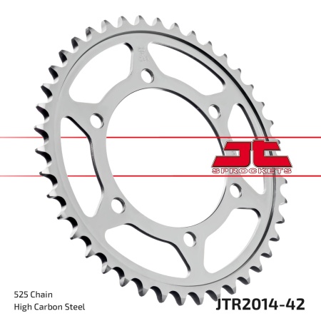 Kit de lant D.I.D Chain - Auriu lant 525 ZVM-X, X-Ring, pinion fata JT cauciucat, foaie spate JT pentru TRIUMPH Thruxton 1200 2016-2022 - Img 7