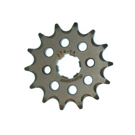 Kit de lant EK - Argintiu lant 428 DEH, Non-sealed, pinion fata SUPERSPROX, foaie spate SUPERSPROX pentru HONDA CRF 100 F 2005-2011 - Img 2