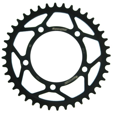 Kit de lant EK - Argintiu lant 520 DEX, X-Ring, pinion fata SUPERSPROX, foaie spate SUPERSPROX pentru APRILIA RS 125 2T 2006-2014 - Img 4