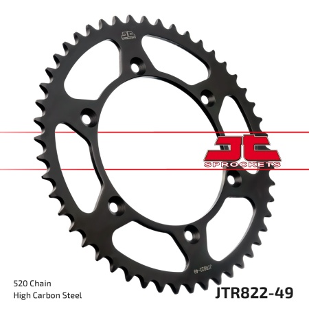Kit de lant EK - Argintiu lant 520 DEX, X-Ring, pinion fata SUPERSPROX, foaie spate JT pentru HUSQVARNA SM 125 S 2000-2012 - Img 6