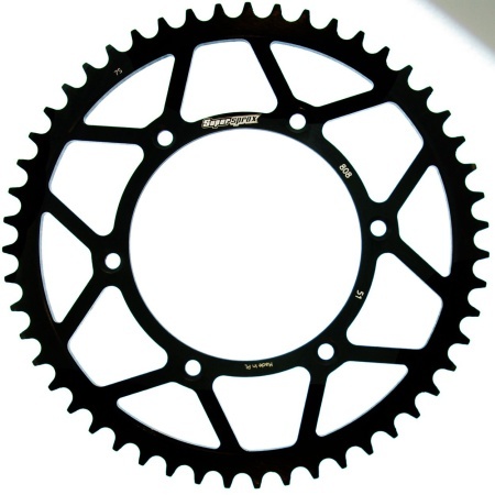 Kit de lant EK - Argintiu lant 520 H, Non-sealed, pinion fata SUPERSPROX, foaie spate SUPERSPROX pentru SUZUKI RM 125 1983-2012 - Img 4