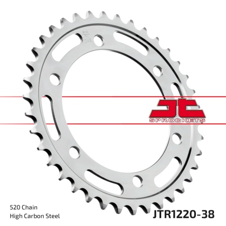 Kit de lant EK - Argintiu lant 520 SRO, O-ring, pinion fata JT, foaie spate JT pentru HONDA CBR 250 / R 2011-2013 - Img 5