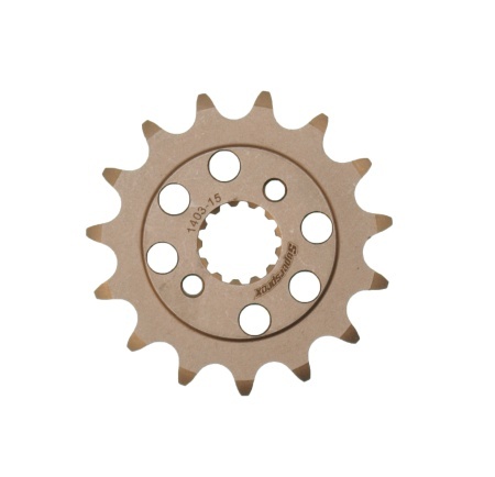 Kit de lant EK - Argintiu lant 520 SRO, O-ring, pinion fata SUPERSPROX, foaie spate SUPERSPROX pentru KTM RC 390 2014-2019 - Img 2