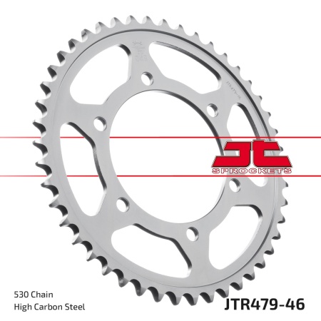 Kit de lant EK - Argintiu lant 530 DEX, X-Ring, pinion fata JT cauciucat, foaie spate JT pentru YAMAHA FZ6 600 / Fazer 2004-2009 - Img 6