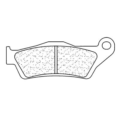 Placute de frana CL BRAKES 2352 EN10 (XE7) - Img 2