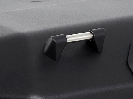 Set complet de cutii de aluminiu SHAD TERRA NEGRU, 48L cutie centrala si 36L / 36L cutii laterale, incluzand kit de montaj si placa SHAD HONDA CB 500 X - Img 13