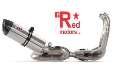 Sistem de evacuare complet 4x2x1 MIVV SUONO Full Titan / Capac Carbon pentru HONDA CBR 1000 RR Fireblade (2008-2013)