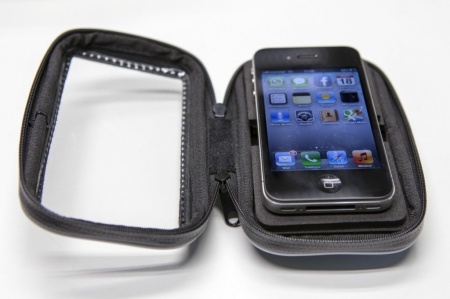 Suport telefon SHAD 120x70 mm X0SG20H prindere pe ghidon 3,8" - Img 6