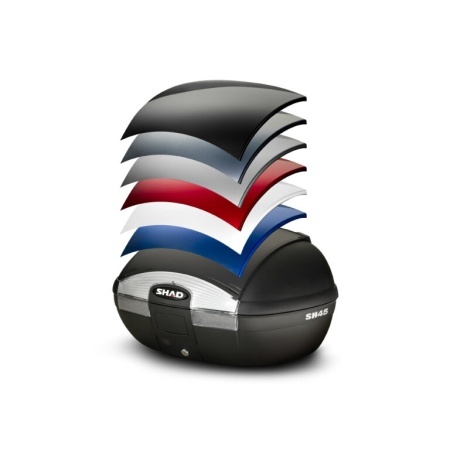 Top case cu capac colorat SHAD SH45 Albastru - Img 4