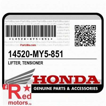 Intinzator lant distributie OEM original Honda CBF500 2004--2008, Honda CB500 1995-2002, Honda CB500S 1998-2002, Honda FJS400D 2009-2011, Honda FJS400A 2009-2011