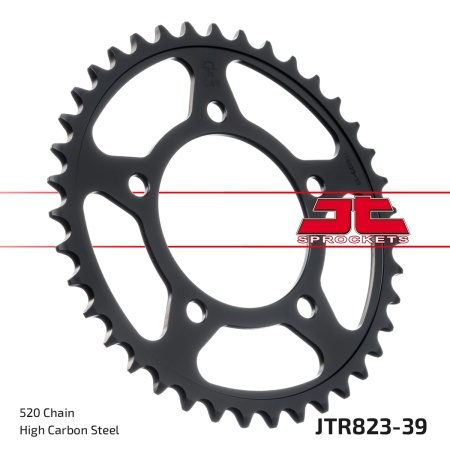Kit de lant D.I.D Chain - Argintiu lant 520 VX, X-Ring, pinion fata JT cauciucat, foaie spate JT pentru SUZUKI GS 500 E 1994-1998 - Img 6