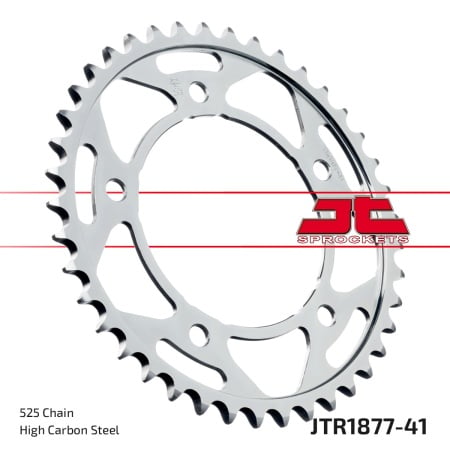 Kit de lant D.I.D Chain - Argintiu lant 525 ZVM-X, X-Ring, pinion fata JT cauciucat, foaie spate JT pentru YAMAHA YZF-R1 2022-2024 - Img 6