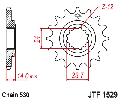 Kit de lant D.I.D Chain - Auriu lant 530 ZVM-X, X-Ring, pinion fata JT, foaie spate JT pentru KAWASAKI ZRX 1200 R 2001-2006 - Img 3