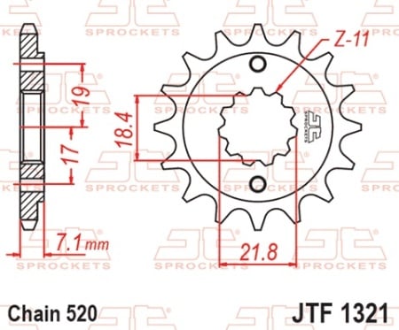 Kit de lant EK - Argintiu lant 520 SRO, O-ring, pinion fata JT, foaie spate JT pentru HONDA CRF 300 L 2021-2022 - Img 3