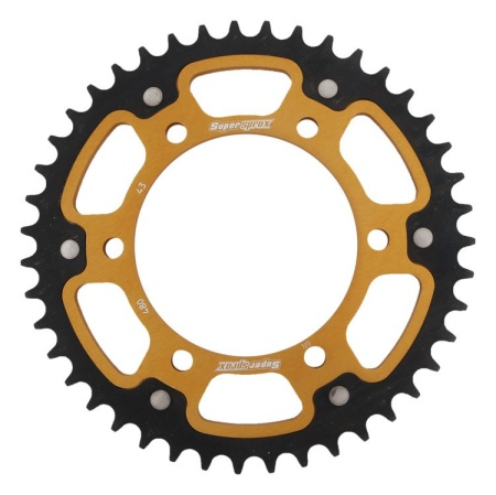 Kit de lant EK - Argintiu lant 525 SRO, O-ring, pinion fata JT cauciucat, foaie spate SUPERSPROX STEALTH pentru YAMAHA MT-07 700 2014-2024 - Img 4