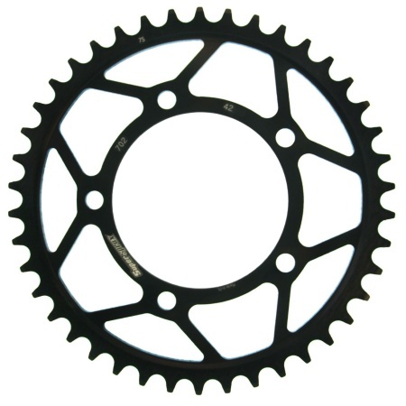 Kit de lant EK - Argintiu lant 525 SRX, X-Ring, pinion fata JT cauciucat, foaie spate SUPERSPROX pentru APRILIA Shiver 750 2007-2016 - Img 4