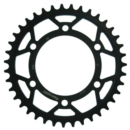 Kit de lant EK - Argintiu lant 525 SRX, X-Ring, pinion fata SUPERSPROX, foaie spate SUPERSPROX pentru DUCATI Monster 1000 / S 2003-2005 - Img 4