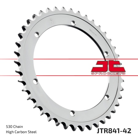 Kit de lant EK - Argintiu lant 530 DEX, X-Ring, pinion fata JT cauciucat, foaie spate JT pentru YAMAHA SR 500 1979-1990 - Img 5