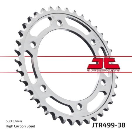Kit de lant EK - Auriu lant 530 MVXZ, X-Ring, pinion fata JT cauciucat, foaie spate JT pentru SUZUKI TL 1000 S 1997-2000 - Img 6