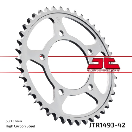 Kit de lant EK - Auriu lant 530 ZVX, X-Ring, pinion fata JT cauciucat, foaie spate JT pentru KAWASAKI ZZR 1400 2011-2023 - Img 6
