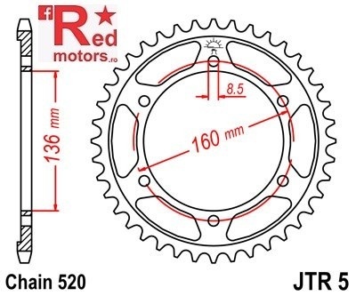 Kit lant DID GOLD pentru BMW F650 ST Strada 1998-2000 - Img 3