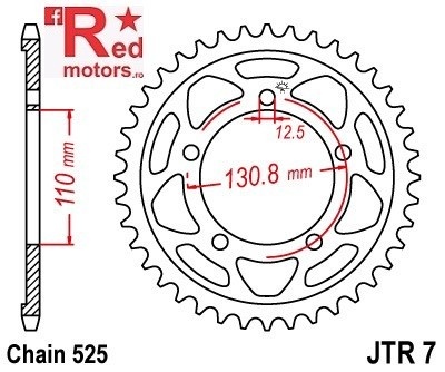 Kit lant DID GOLD X-Ring SUPERSTREET 525 ZVM-X pentru BMW S1000 RR Sport 2010 - Img 3