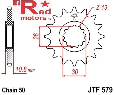 Kit lant DID GOLD X-Ring SUPERSTREET 530 ZVM-X pentru Yamaha XJR1300 (5EA) 1999-2001 - Img 2