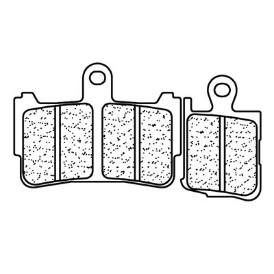 Placute de frana CL BRAKES 1216 XBK5 (4 bucati in kit) - Img 2
