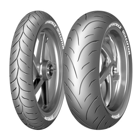 Set anvelope moto Dunlop Qualifier 120/70 R17 58W 180/55 R17 73W