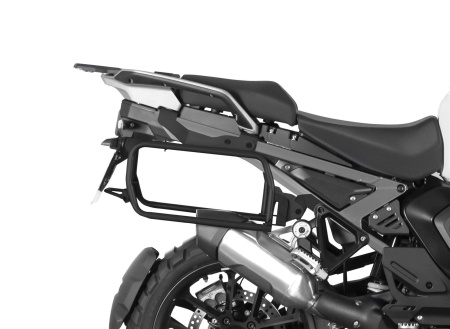 Set complet de cutii laterale de aluminiu, SHAD TERRA, 36L / 47L, incluzand kit de montaj SHAD BMW R 1300 GS Adventure - Img 2