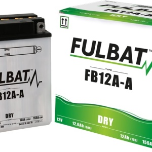 Baterie conventionala FULBAT FB12A-A (YB12A-A) include electrolit - Img 2