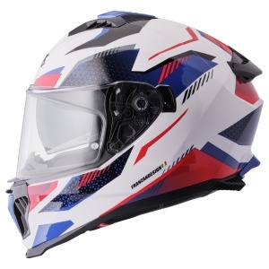 Casca integrala GMS GELERO ZG12701 white-red-blue L - Img 3
