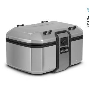 Complete set of aluminum cases SHAD TERRA, 55L topcase + 36L / 47L side cases, including mounting kit and plate SHAD CF Moto 800MT - Img 6
